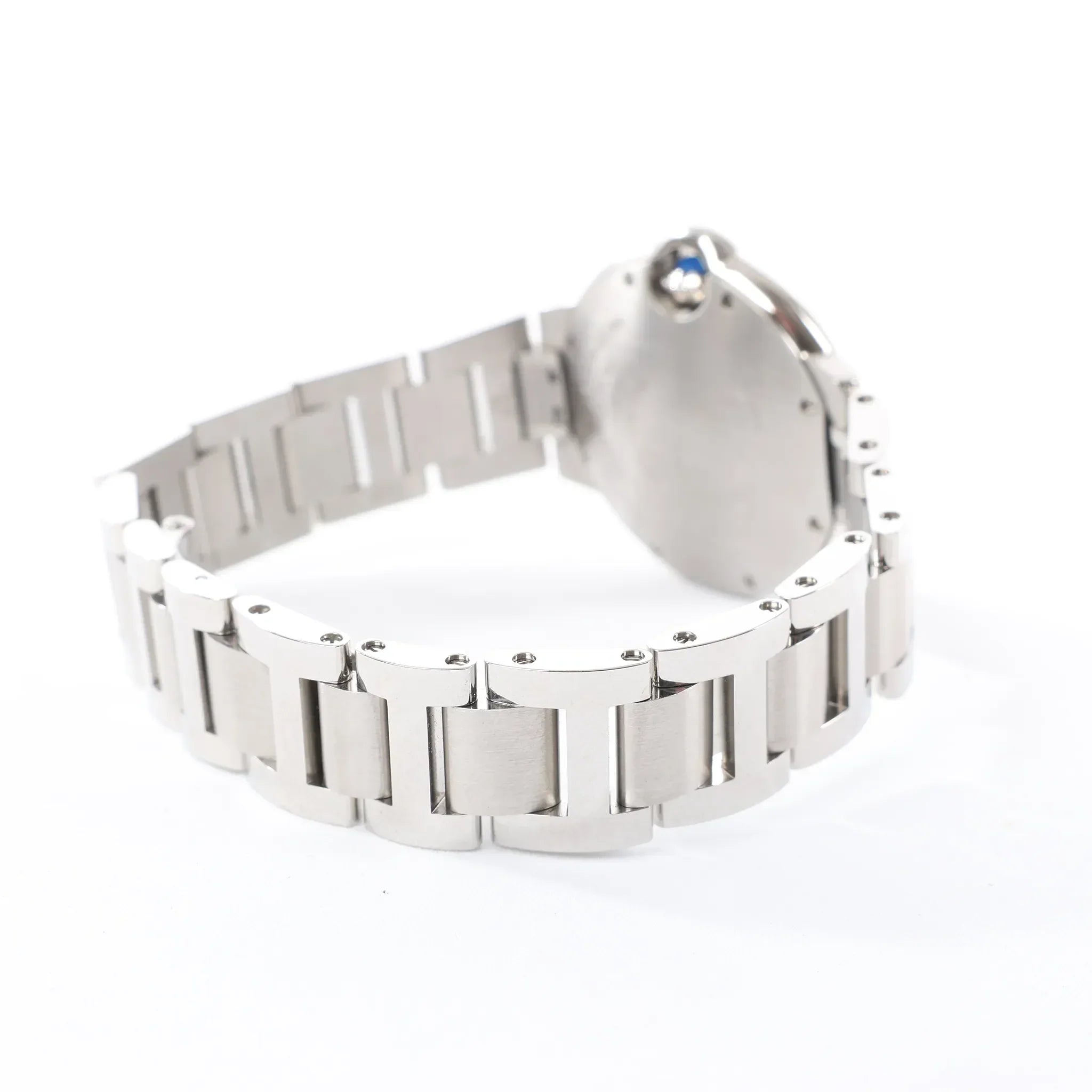 Cartier Ballon Bleu W4BB0028 3489426002BX SS AT Watch with Blue-Face