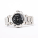 CARTIER Pasha C W31049M7 2550824719CD SS AT Black Dial Watch