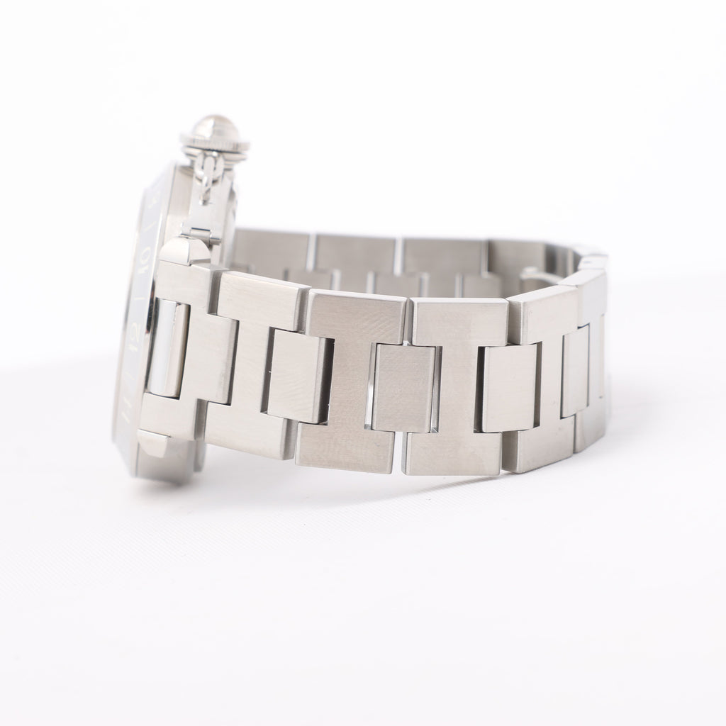 CARTIER Pasha C W31049M7 2550824719CD SS AT Black Dial Watch