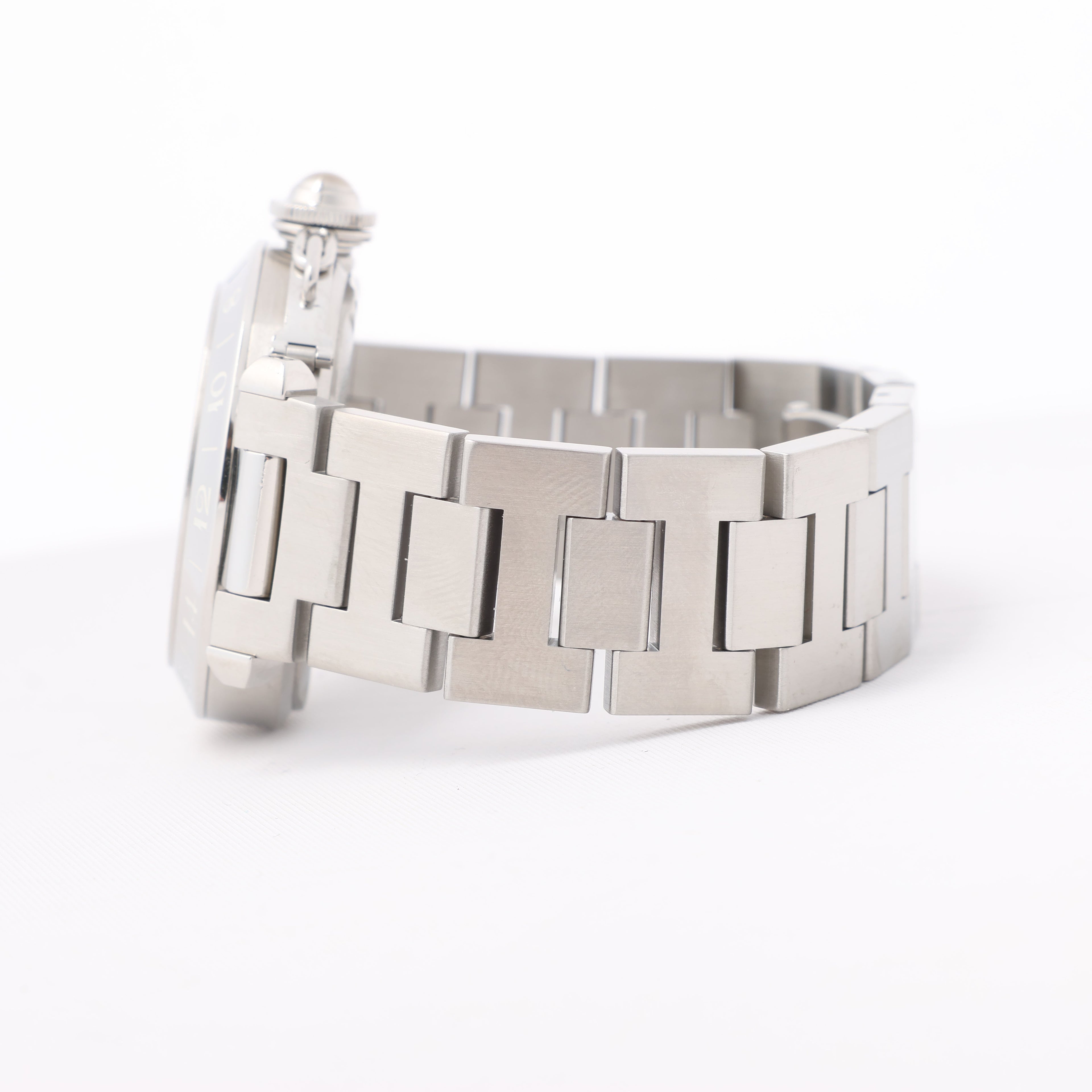 CARTIER Pasha C W31049M7 2550824719CD SS AT Black Dial Watch
