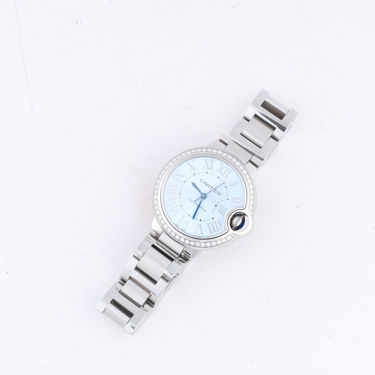 Montre Cartier Ballon Bleu W4BB0028 SS AT à cadran bleu