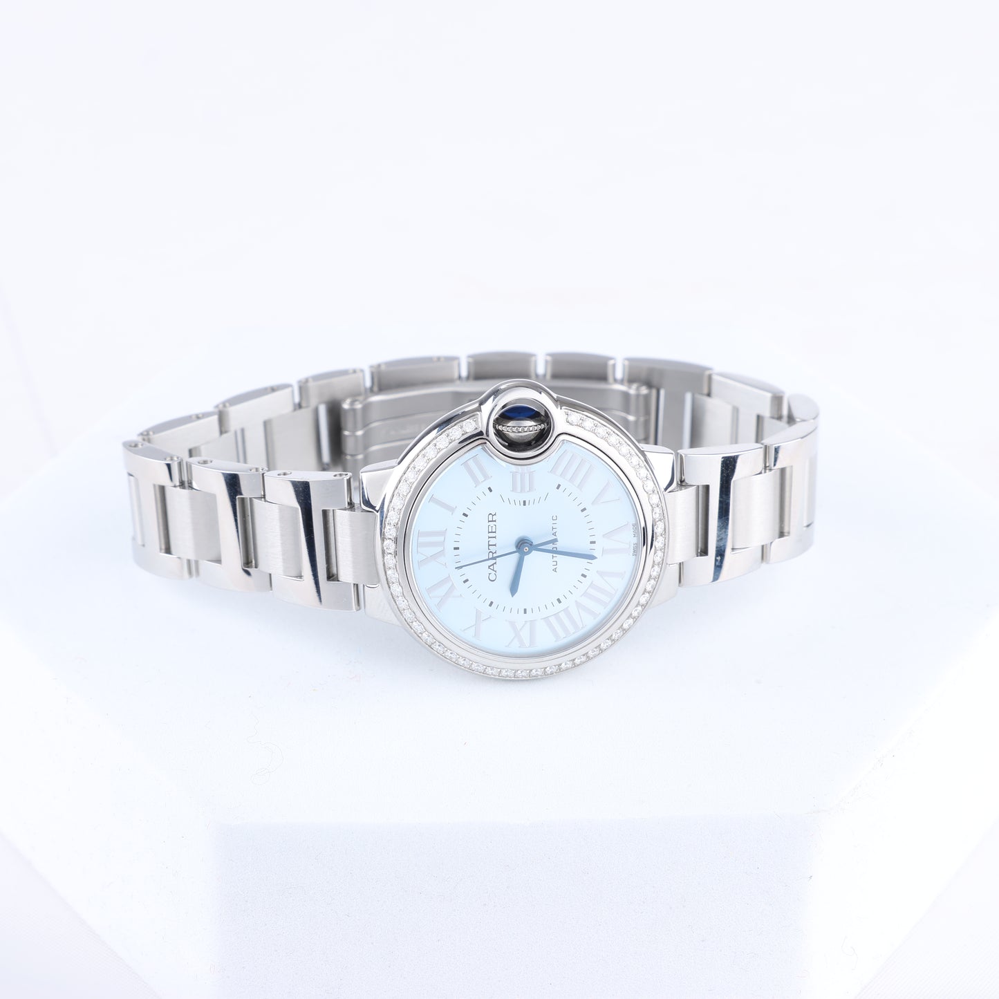 Montre Cartier Ballon Bleu W4BB0028 SS AT à cadran bleu