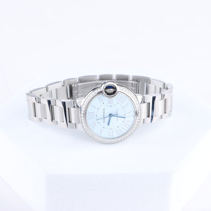 Montre Cartier Ballon Bleu W4BB0028 SS AT à cadran bleu