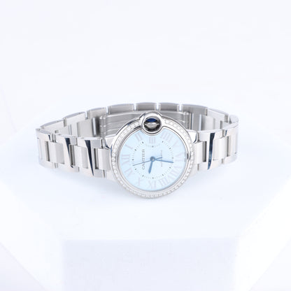 Cartier Ballon Bleu W4BB0028 SS AT Blue-Face Watch