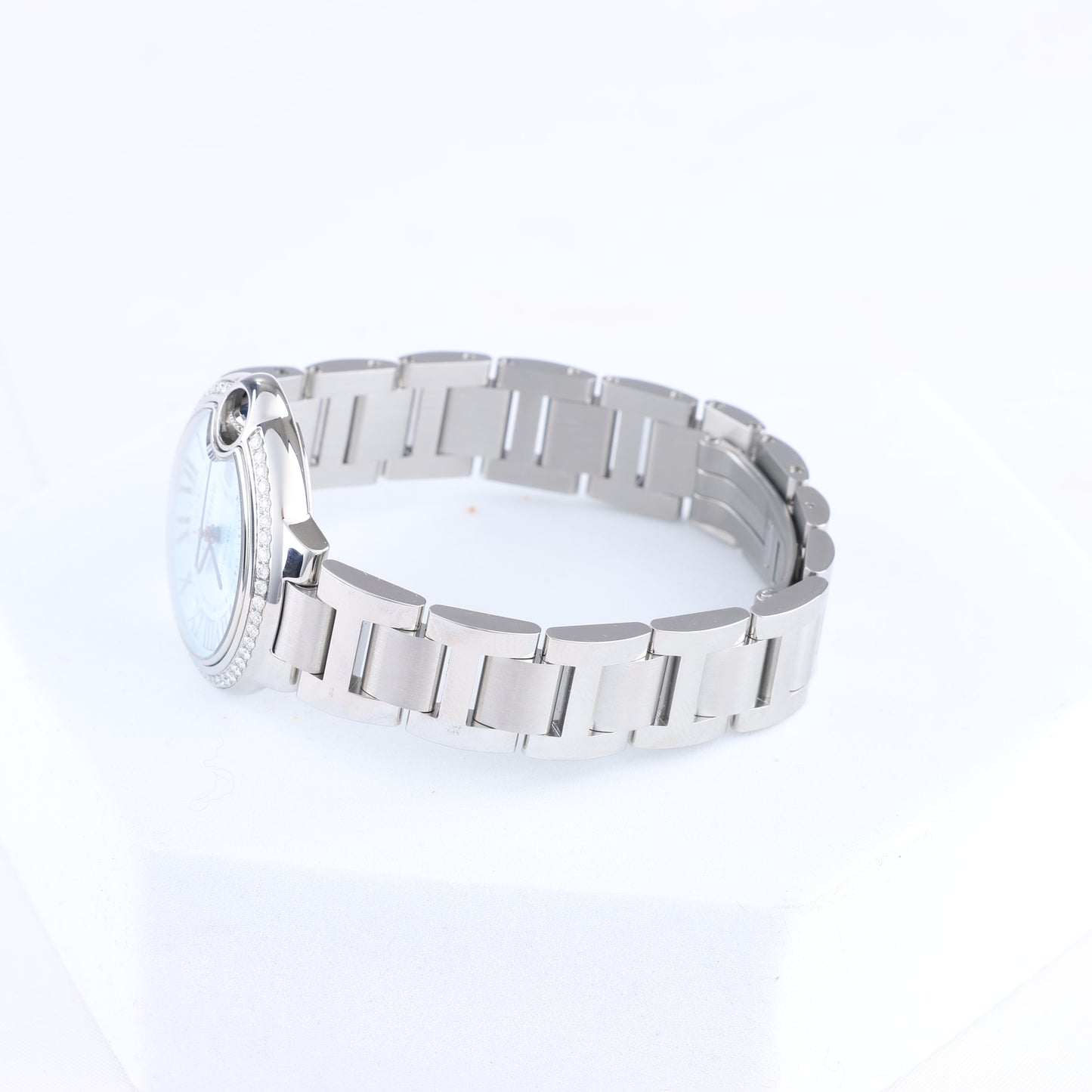 Cartier Ballon Bleu W4BB0028 SS AT Blue-Face Watch