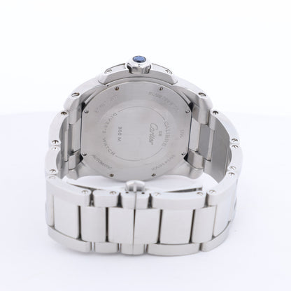 Montre Cartier Calibre Doo Cartier W7100057 3729101416VX SS AT à cadran noir