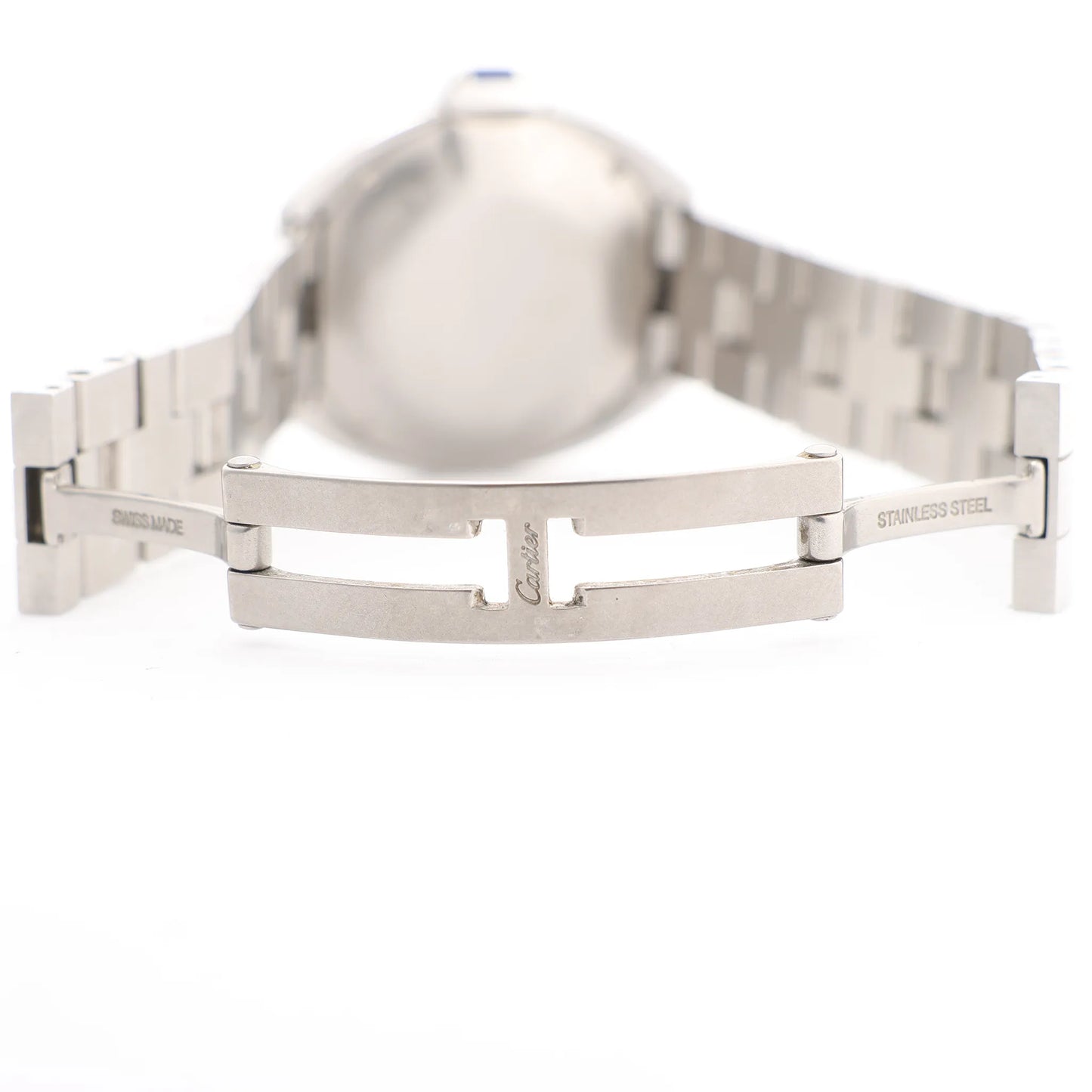 Cartier Cle de Cartier WSCL0005 SS x SS AT Watch with Silver Dial