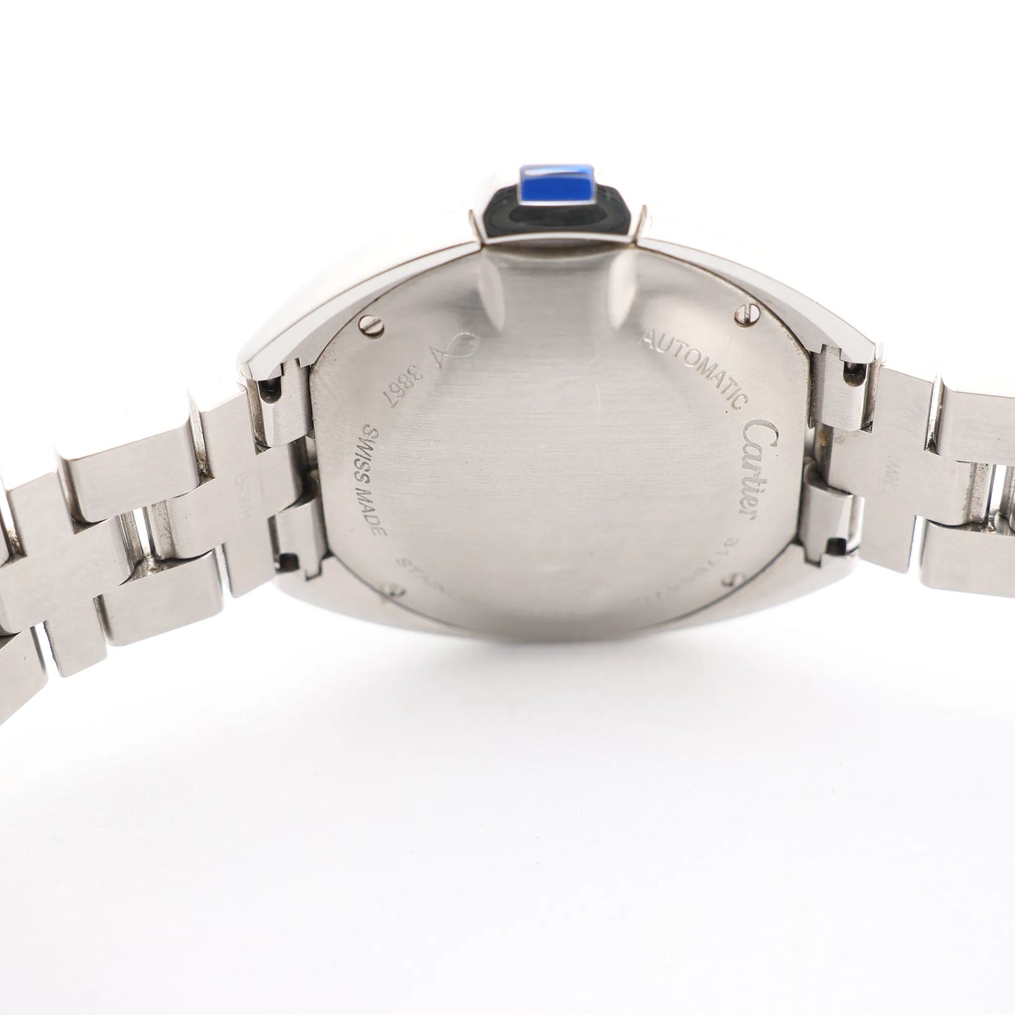 Cartier Cle de Cartier WSCL0005 SS x SS AT Watch with Silver Dial