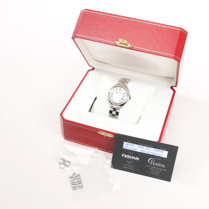 Cartier Cle de Cartier WSCL0005 SS x SS AT Watch with Silver Dial