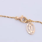 Cartier D'Amour Pink Sapphire Necklace 750(YG) 2.9g PZ7522
