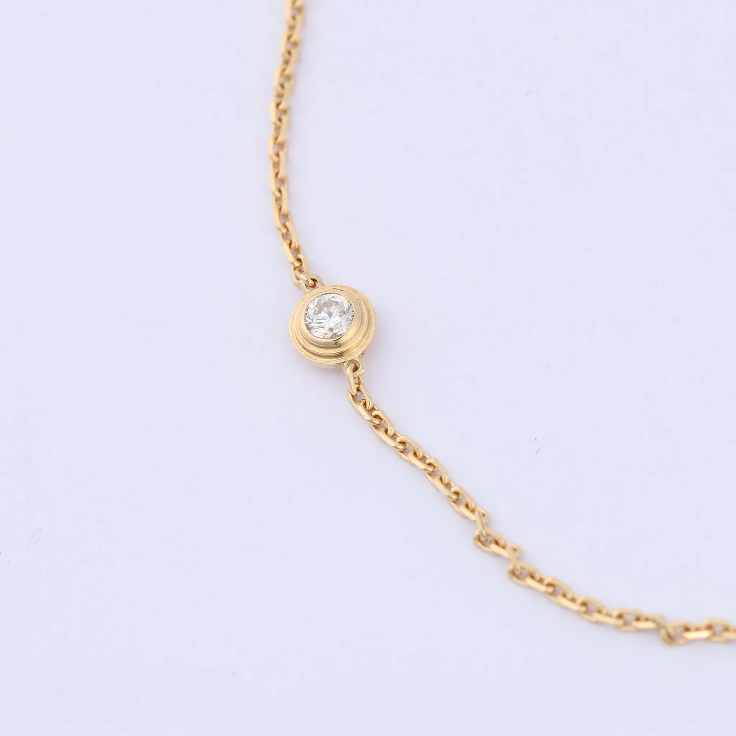 Cartier D'amour XS diamond Bracelet 750(YG) 1.4g QQC093 CRB6045617