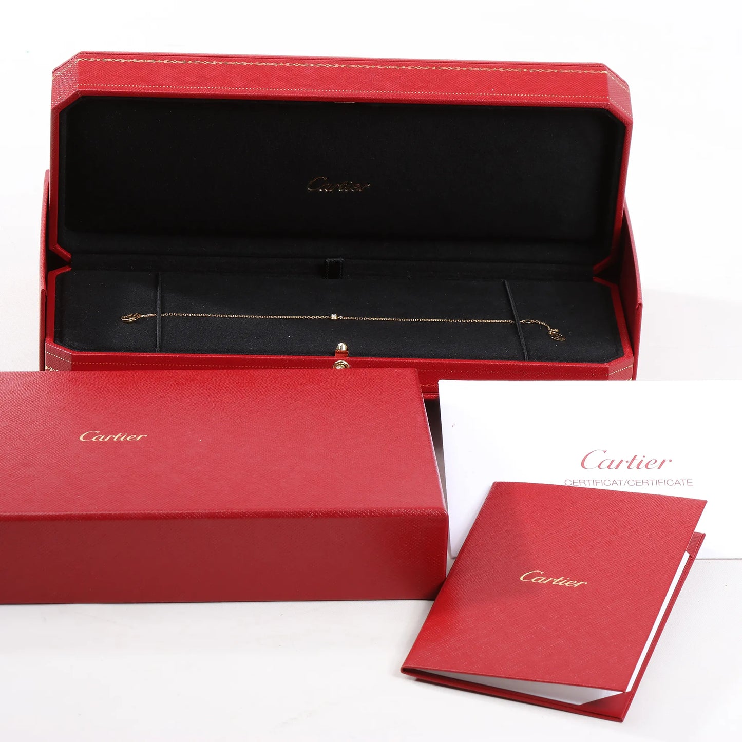 Cartier D'amour XS diamond Bracelet 750(YG) 1.4g QQC093 CRB6045617