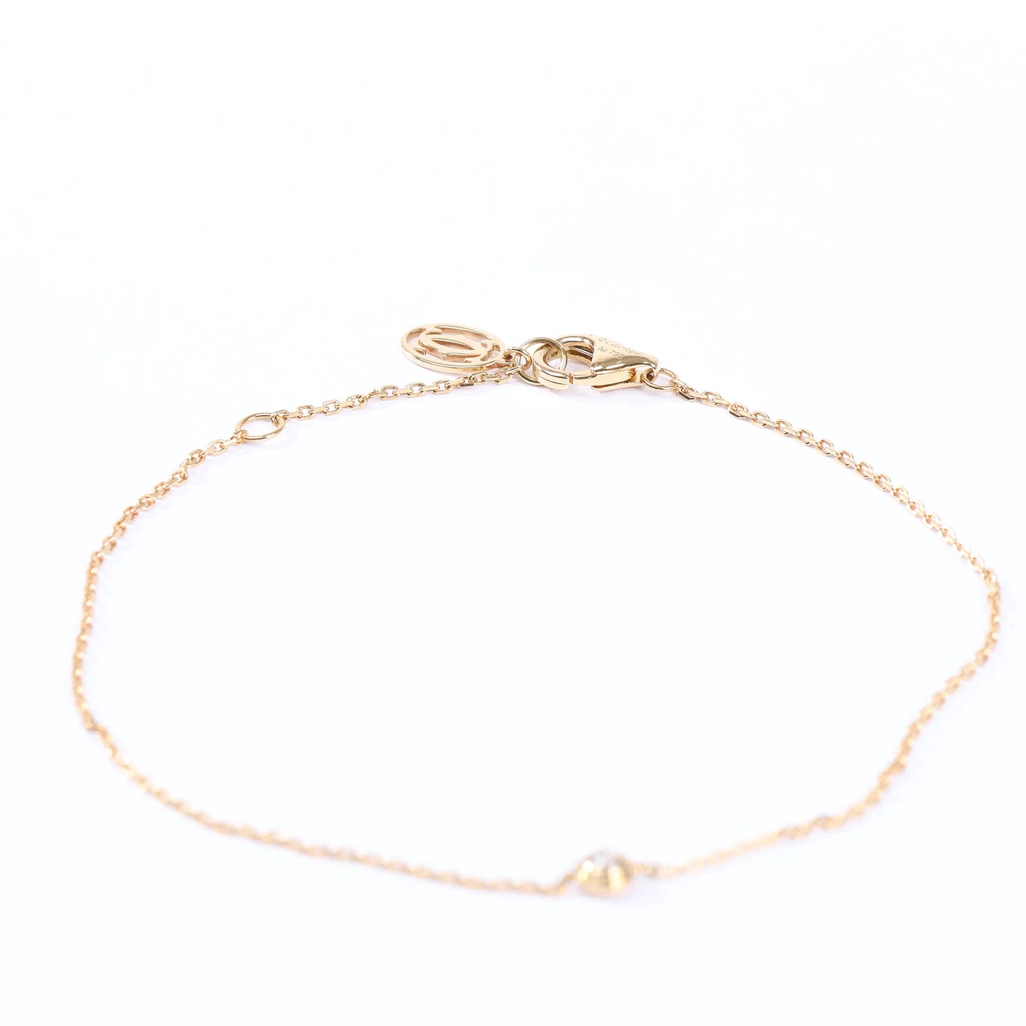 Cartier D'amour XS diamond Bracelet 750(YG) 1.4g QQC093 CRB6045617