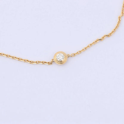 Cartier D'amour XS diamond Bracelet 750(YG) 1.4g QQC093 CRB6045617
