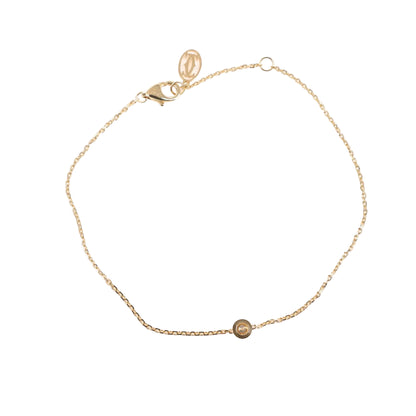 Cartier D'amour XS diamond Bracelet 750(YG) 1.4g XWG487