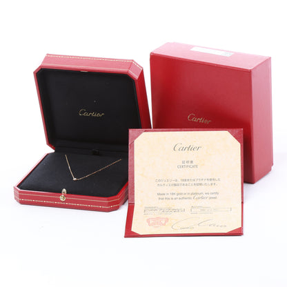 Cartier Damenuhr SM Diamanthalskette 750(PG) 2,7g CRB7215700