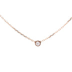 Cartier Damenuhr SM diamond Necklace 750(PG) 2.7g CRB7215700