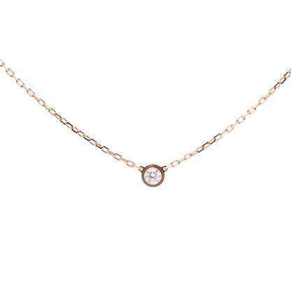 Cartier Damenuhr SM Diamanthalskette 750(PG) 2,7g CRB7215700