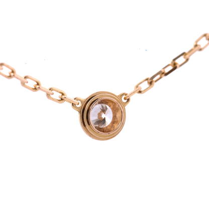 Cartier Damenuhr SM Diamanthalskette 750(PG) 2,7g CRB7215700