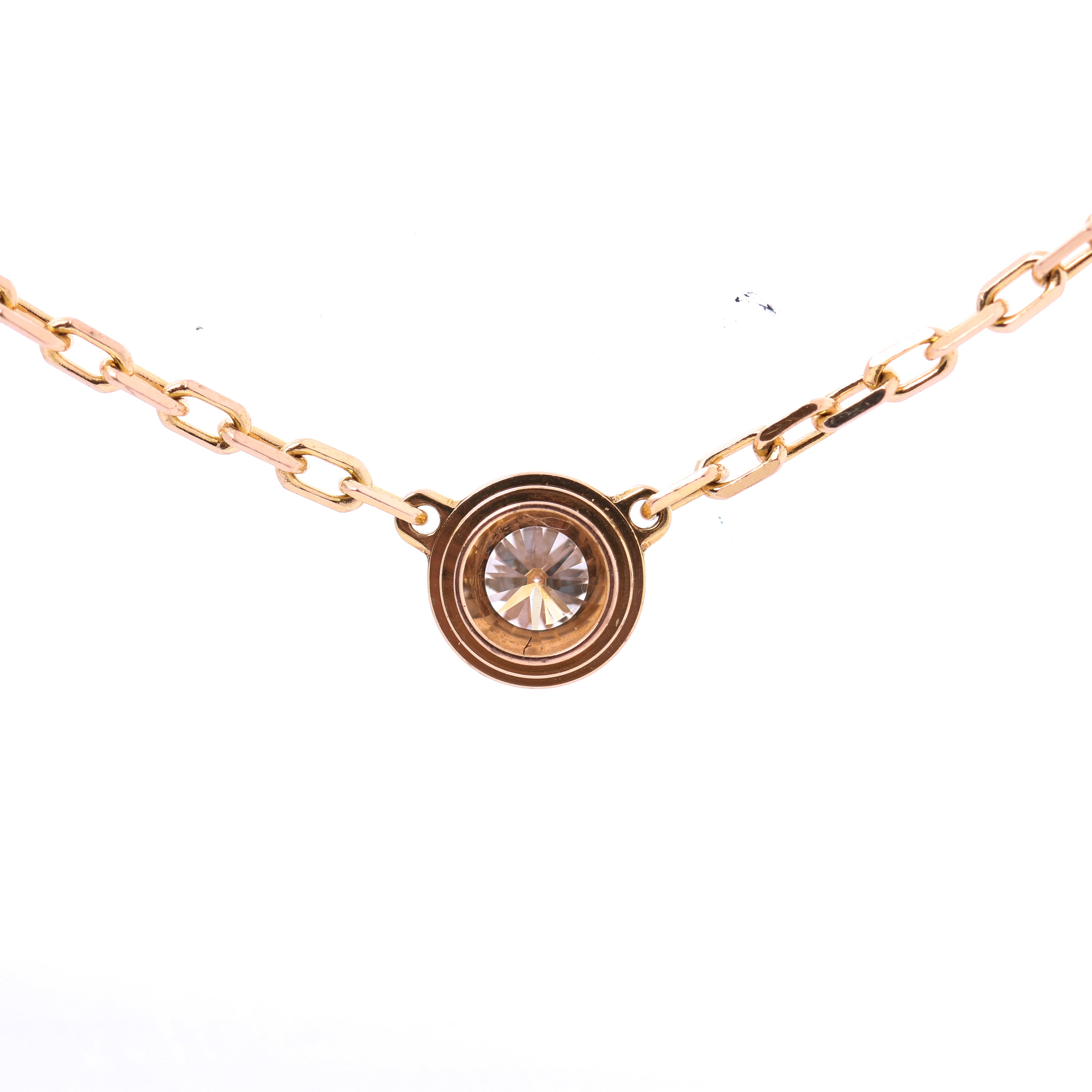 Cartier Damenuhr SM diamond Necklace 750(PG) 2.7g CRB7215700