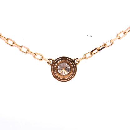 Cartier Damenuhr SM Diamanthalskette 750(PG) 2,7g CRB7215700