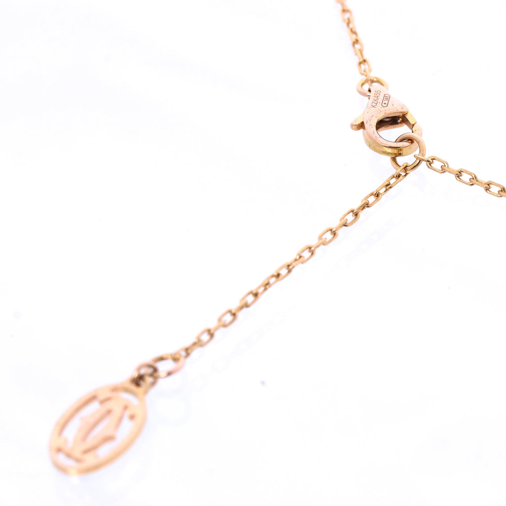Cartier Damenuhr SM diamond Necklace 750(PG) 2.7g CRB7215700