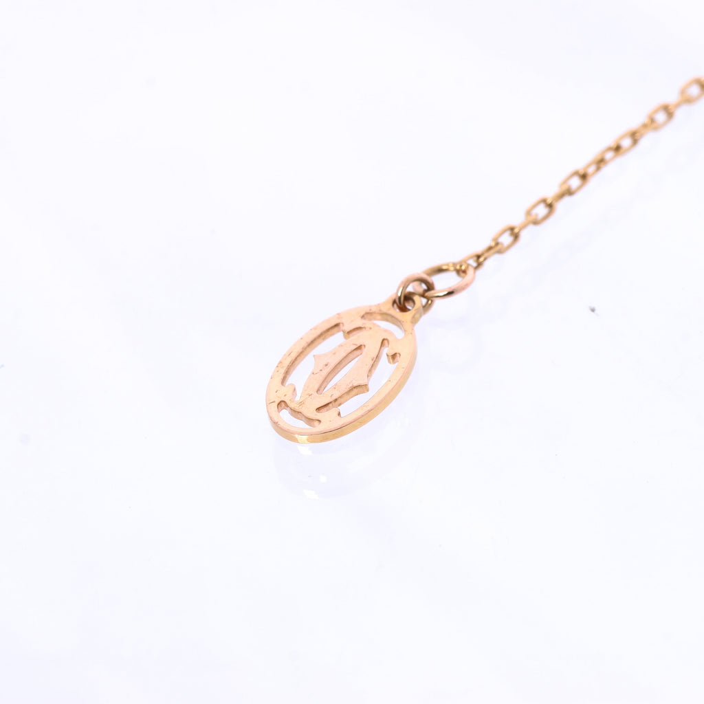 Cartier Damenuhr SM diamond Necklace 750(PG) 2.7g CRB7215700