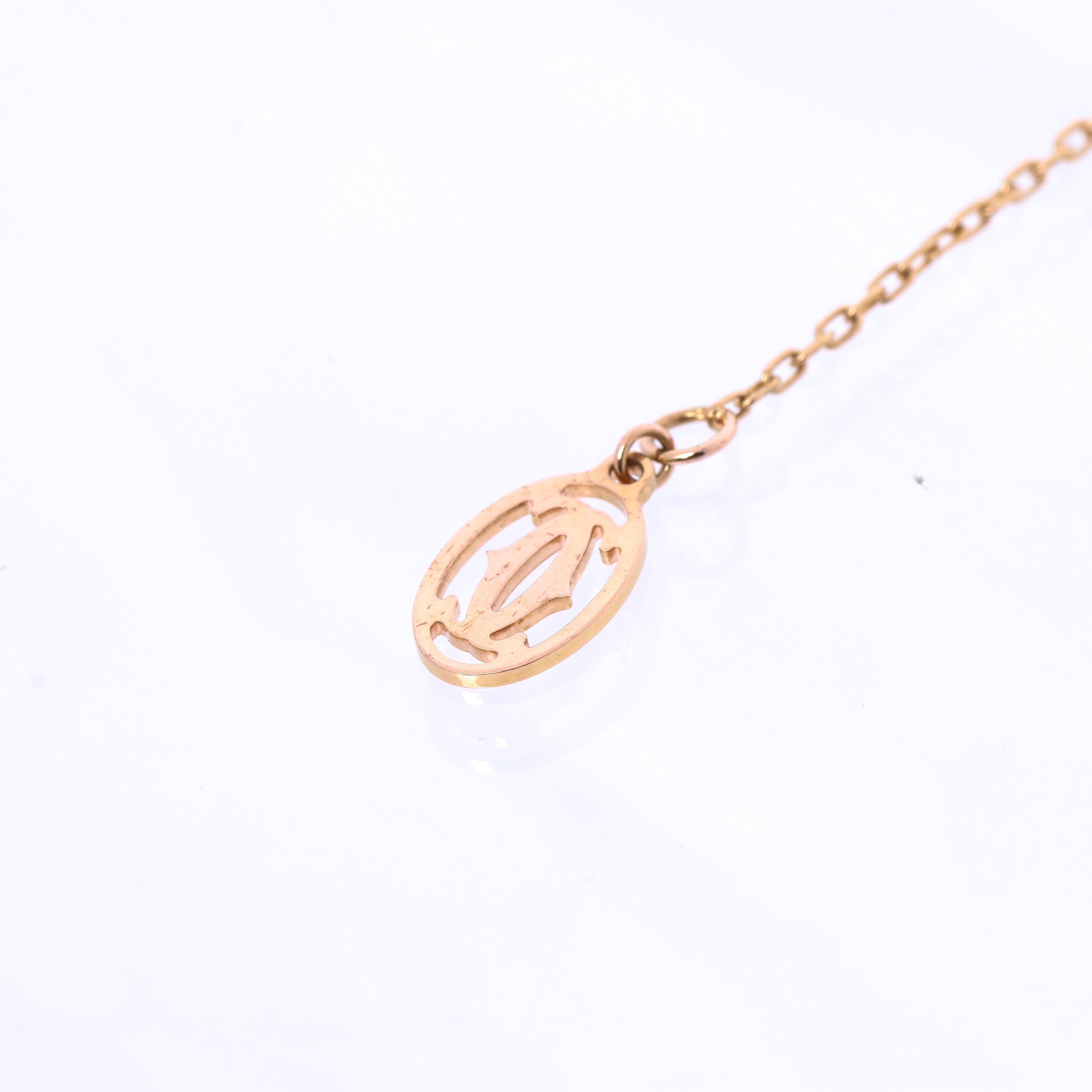 Cartier Damenuhr SM diamond Necklace 750(PG) 2.7g CRB7215700