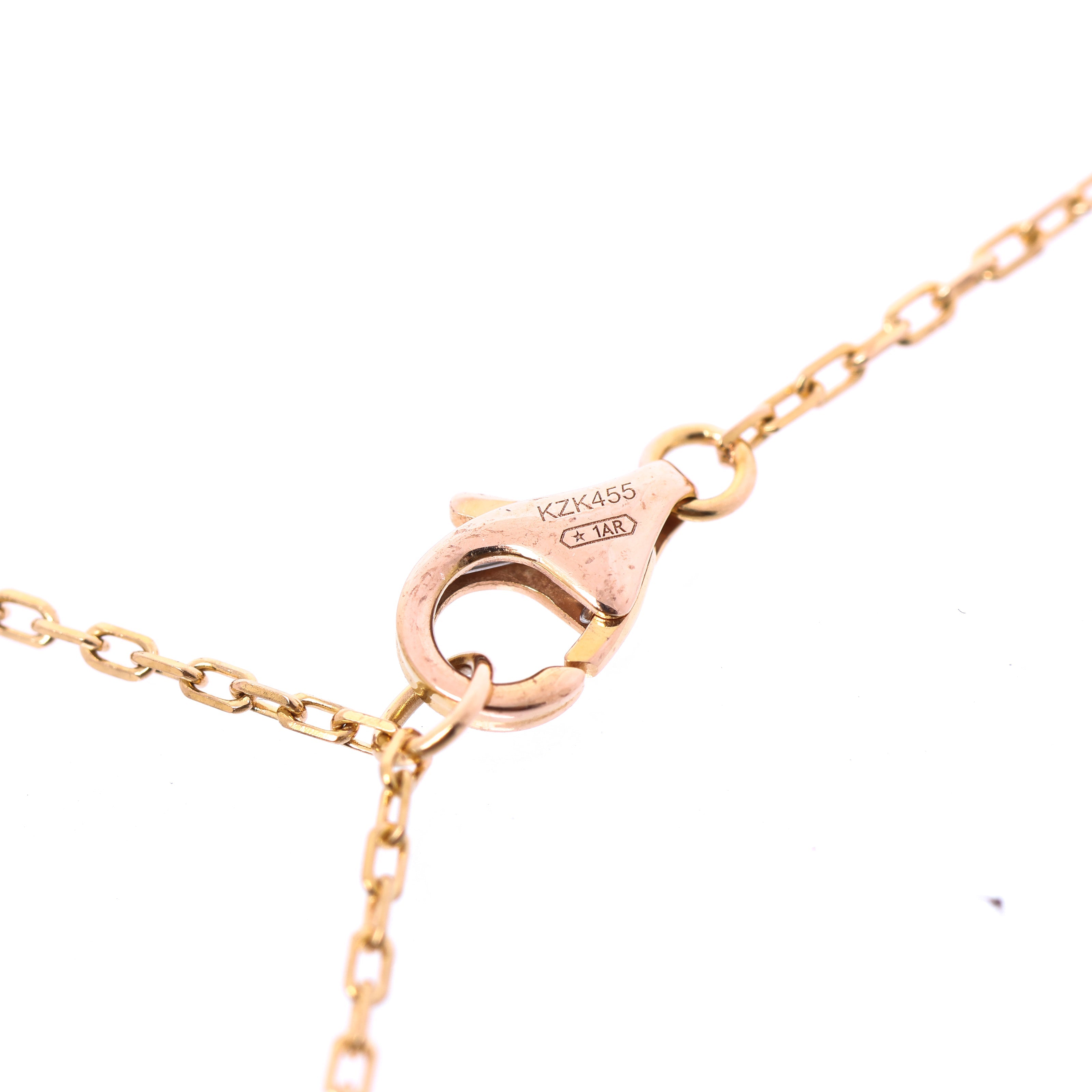 Cartier Damenuhr SM diamond Necklace 750(PG) 2.7g CRB7215700