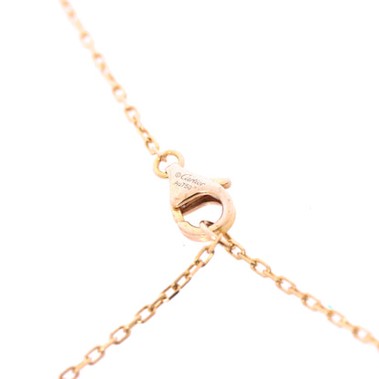 Cartier Damenuhr SM Diamanthalskette 750(PG) 2,7g CRB7215700