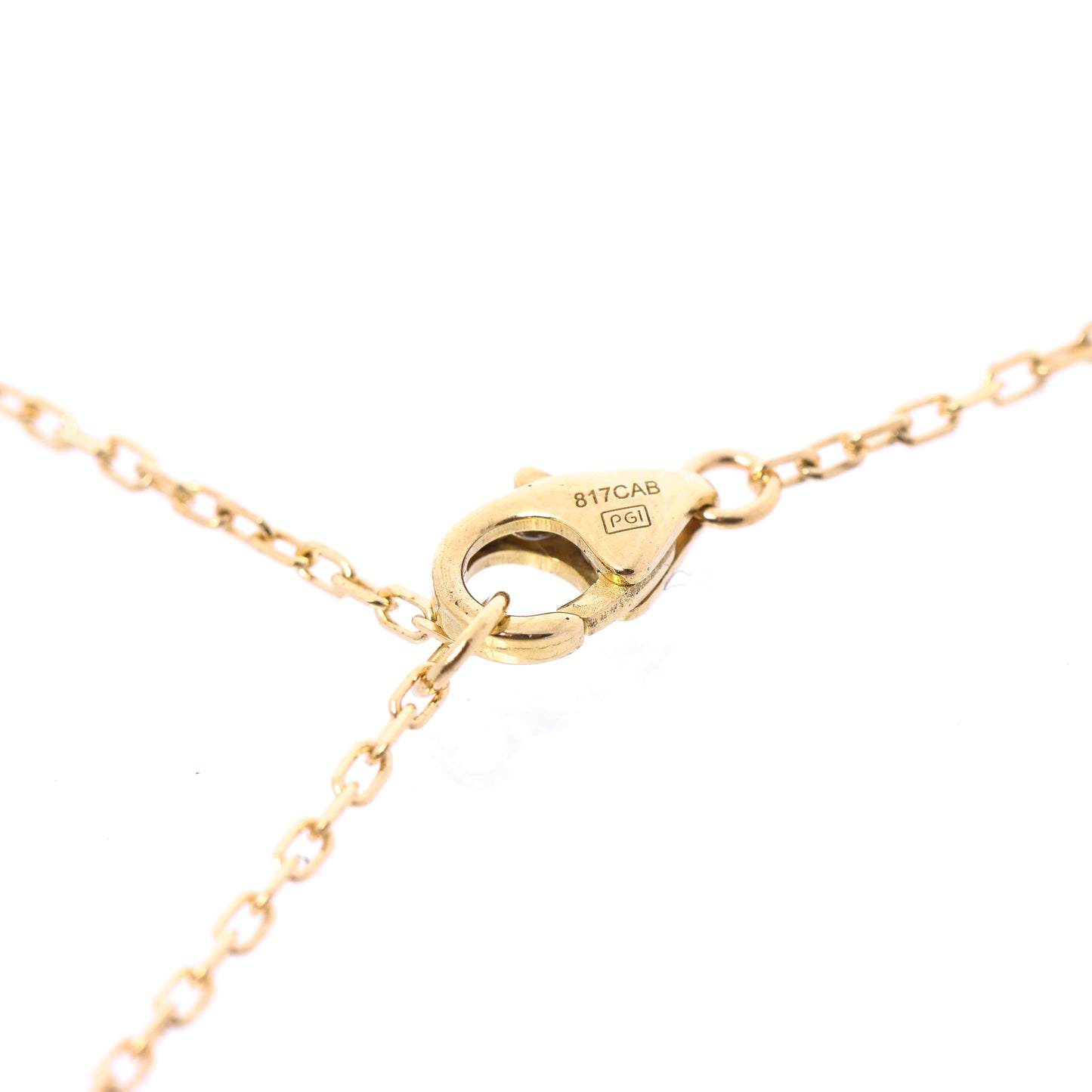 Collier diamant Cartier Damenuhr SM 750 (YG) 2,7 g