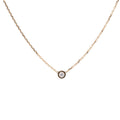 Cartier Damenuhr XS Diamond Necklace 750(YG) 2.2g
