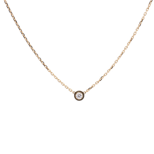 Cartier Damenuhr XS Diamond Necklace 750(YG) 2.2g