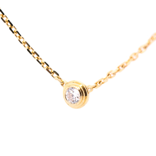 Cartier Damenuhr XS Diamond Necklace 750(YG) 2.2g