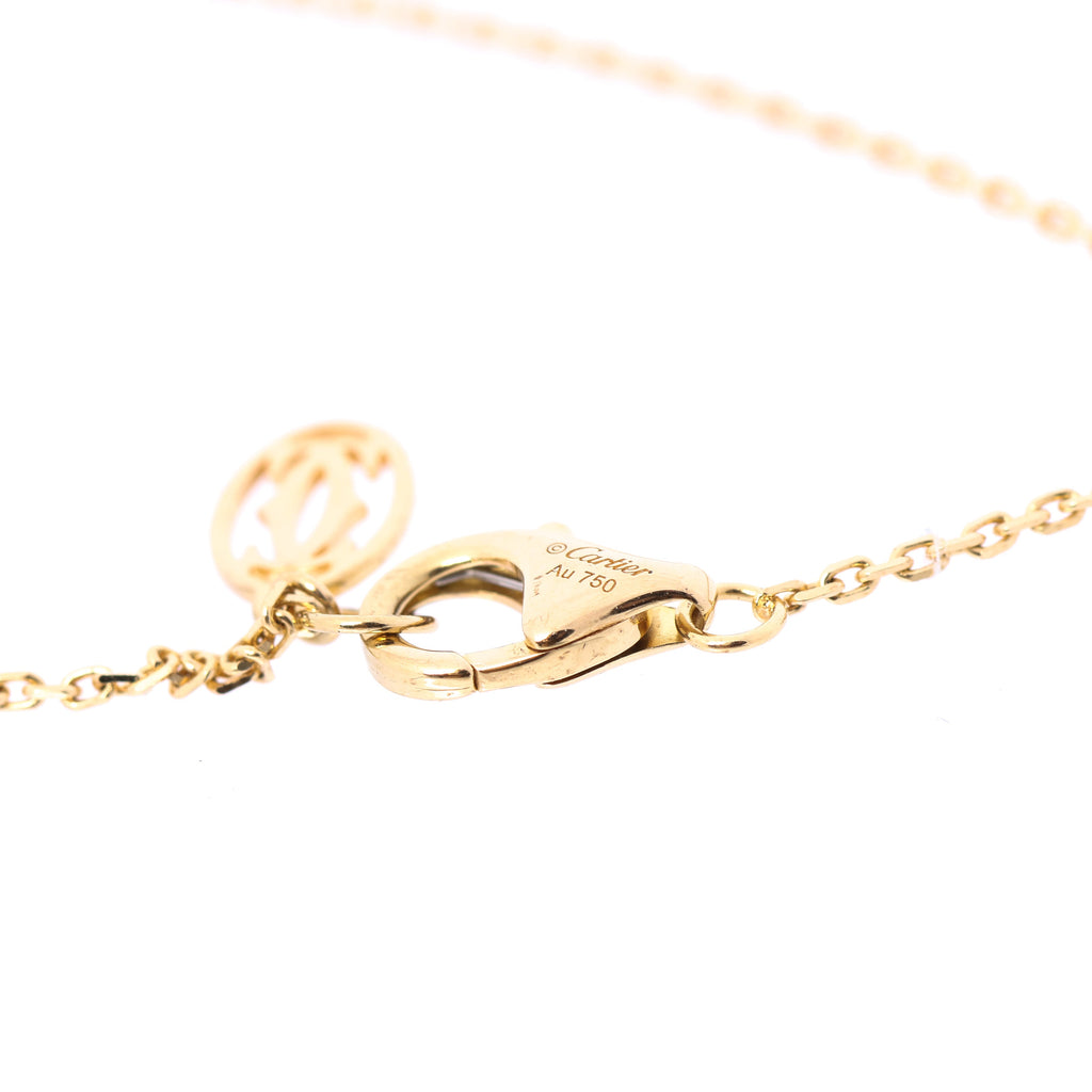 Cartier Damenuhr XS Diamond Necklace 750(YG) 2.2g