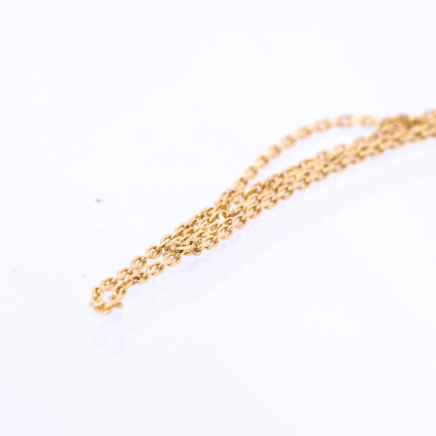 Cartier Damenuhr XS Diamanthalskette 750(YG) 2,2g