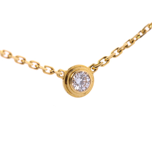 Cartier Damenuhr XS Collar de diamantes 750 (YG) 2,2 g CRB7224517