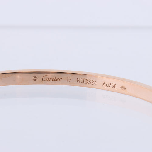 Cartier Love SM Pulsera medio diamante 750(PG) 18,6g 17