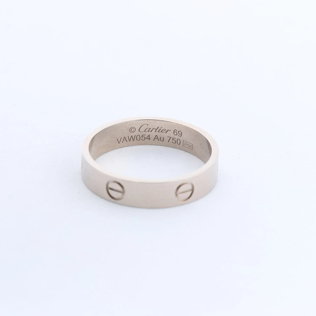 Cartier Love SM Ring 750(WG) 69 EU VAW054