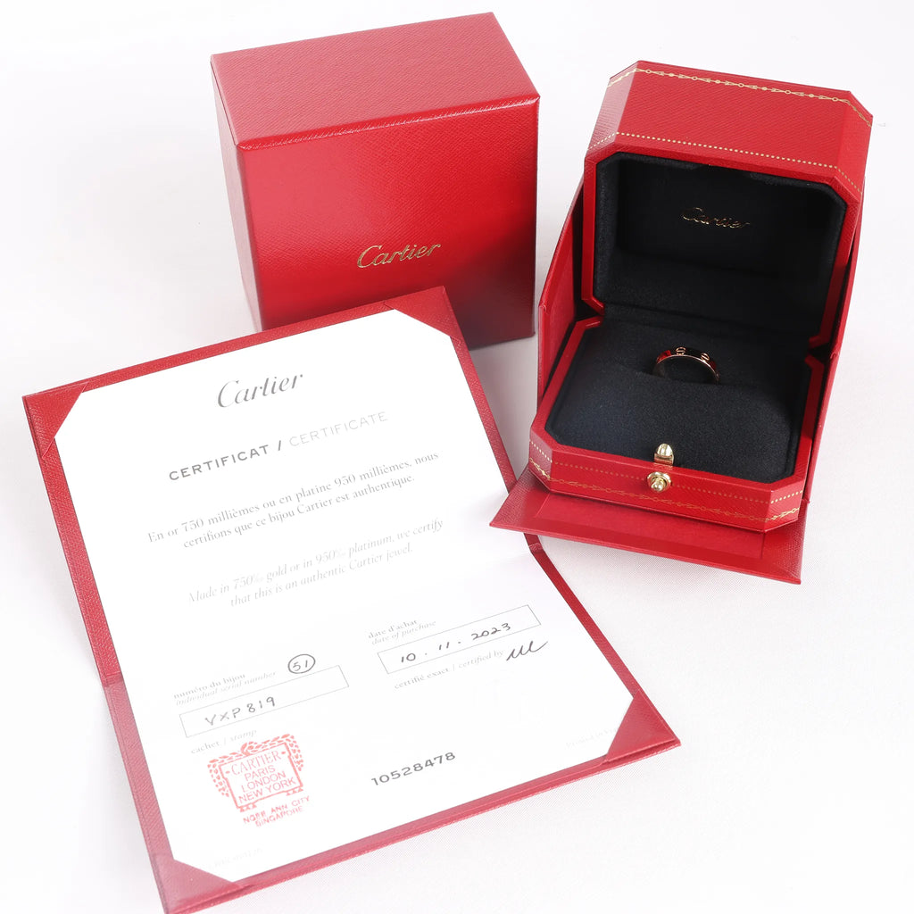 Cartier Mini Love Ring 750(YG) 3.1g 51 VXP819