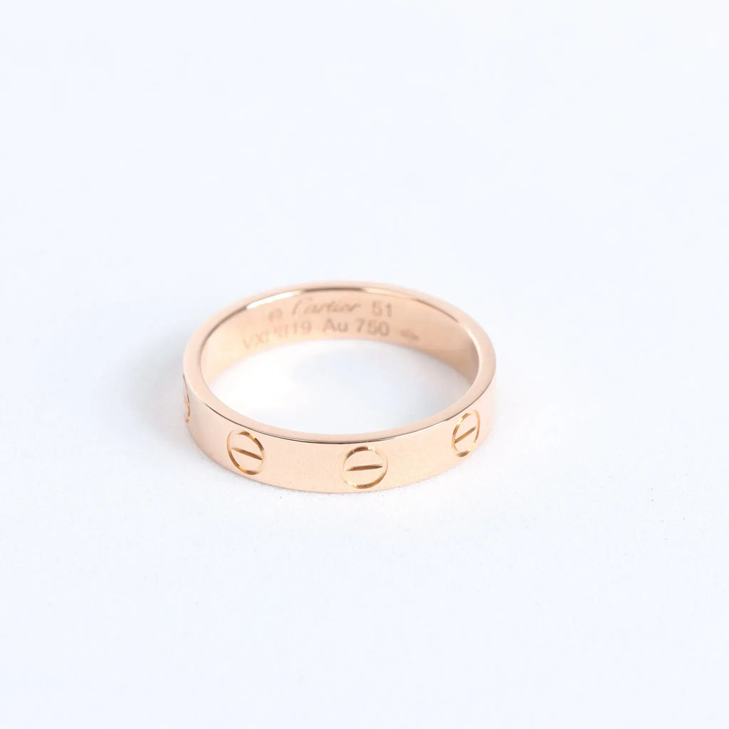 Cartier Mini Love Ring 750(YG) 3.1g 51 VXP819