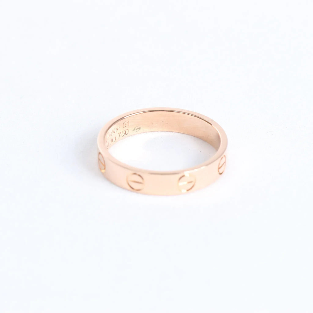 Cartier Mini Love Ring 750(YG) 3.1g 51 VXP819