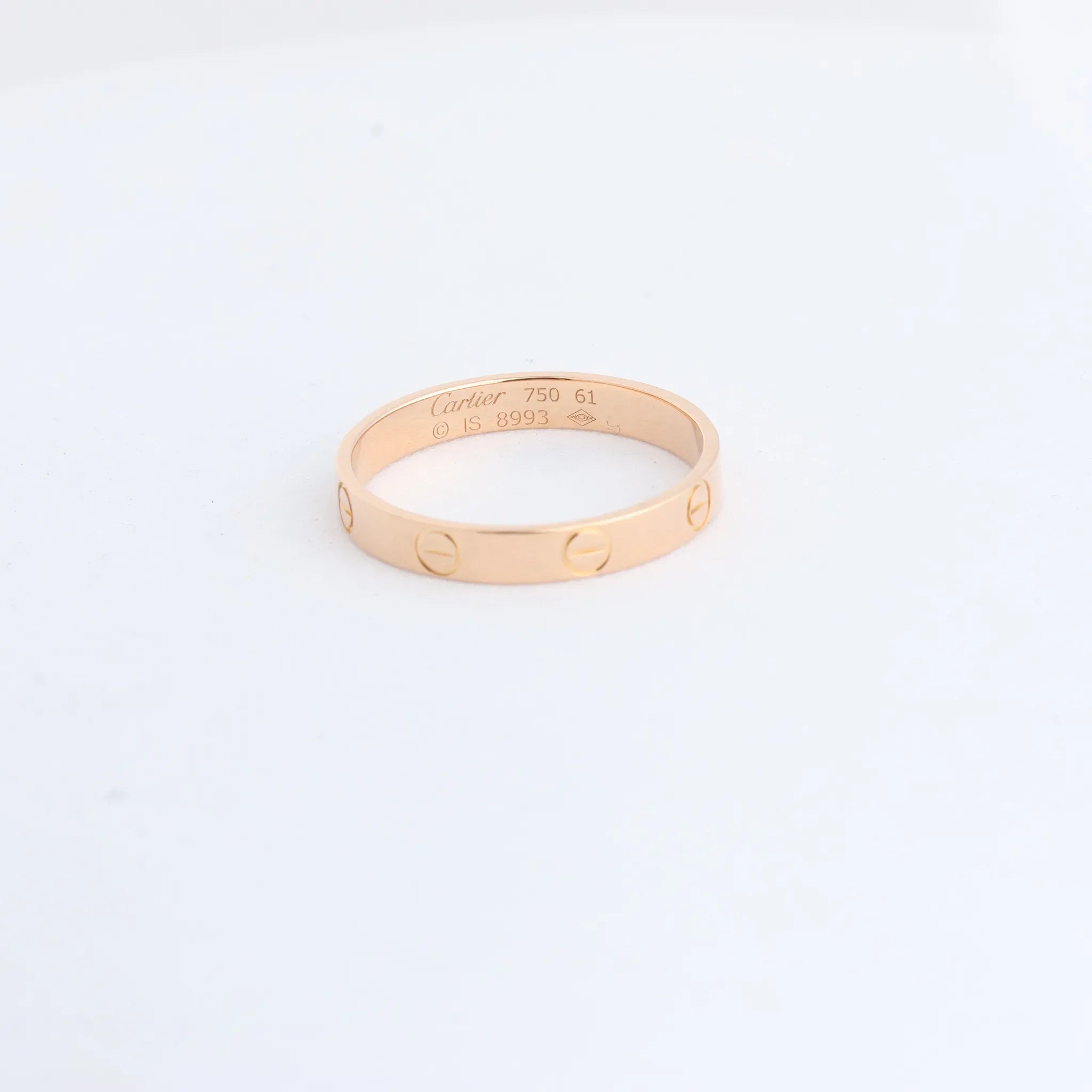 Cartier Mini Love Ring 750(YG) 3.1g 61 IS8993
