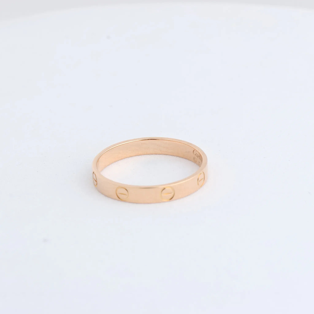 Cartier Mini Love Ring 750(YG) 3.1g 61 IS8993