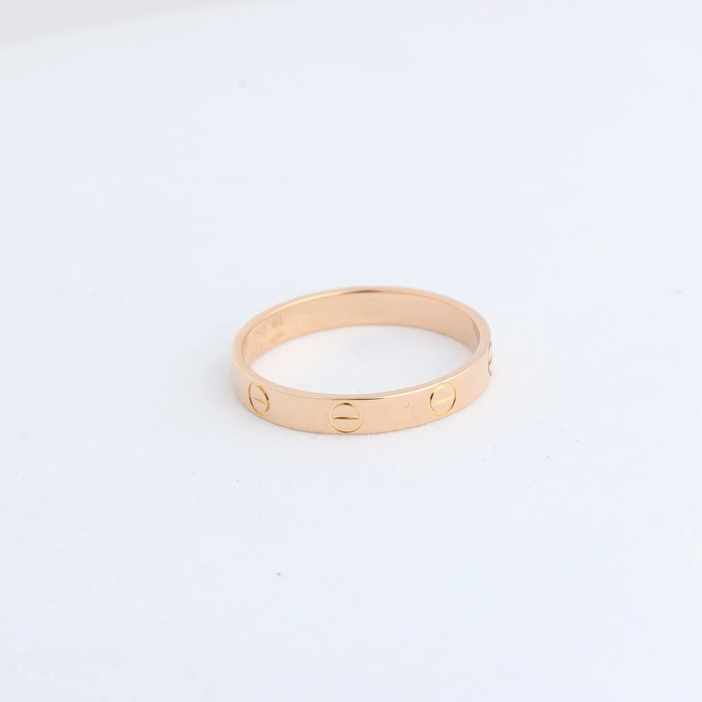 Cartier Mini Love Ring 750(YG) 3.1g 61 IS8993