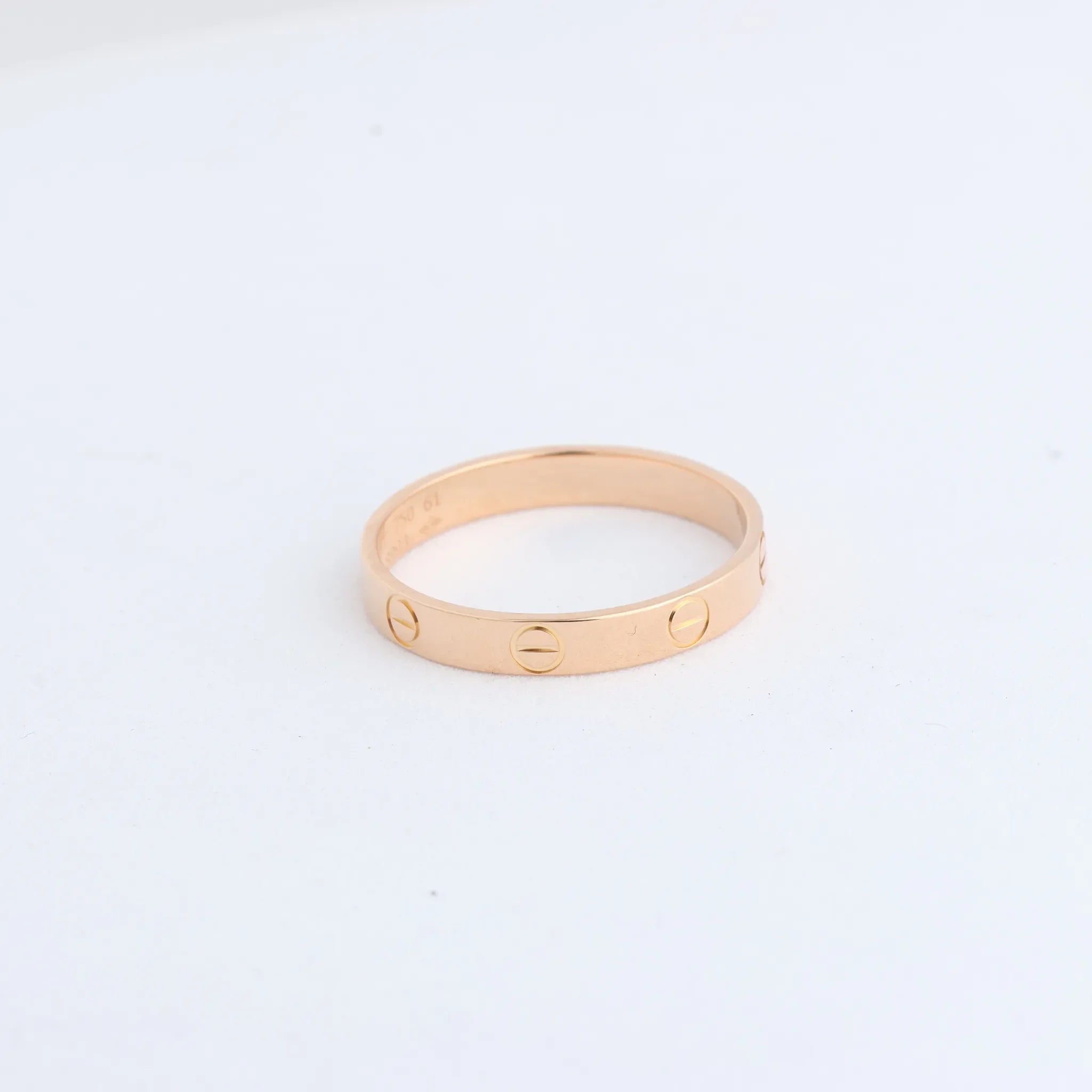 Cartier Mini Love Ring 750(YG) 3.1g 61 IS8993