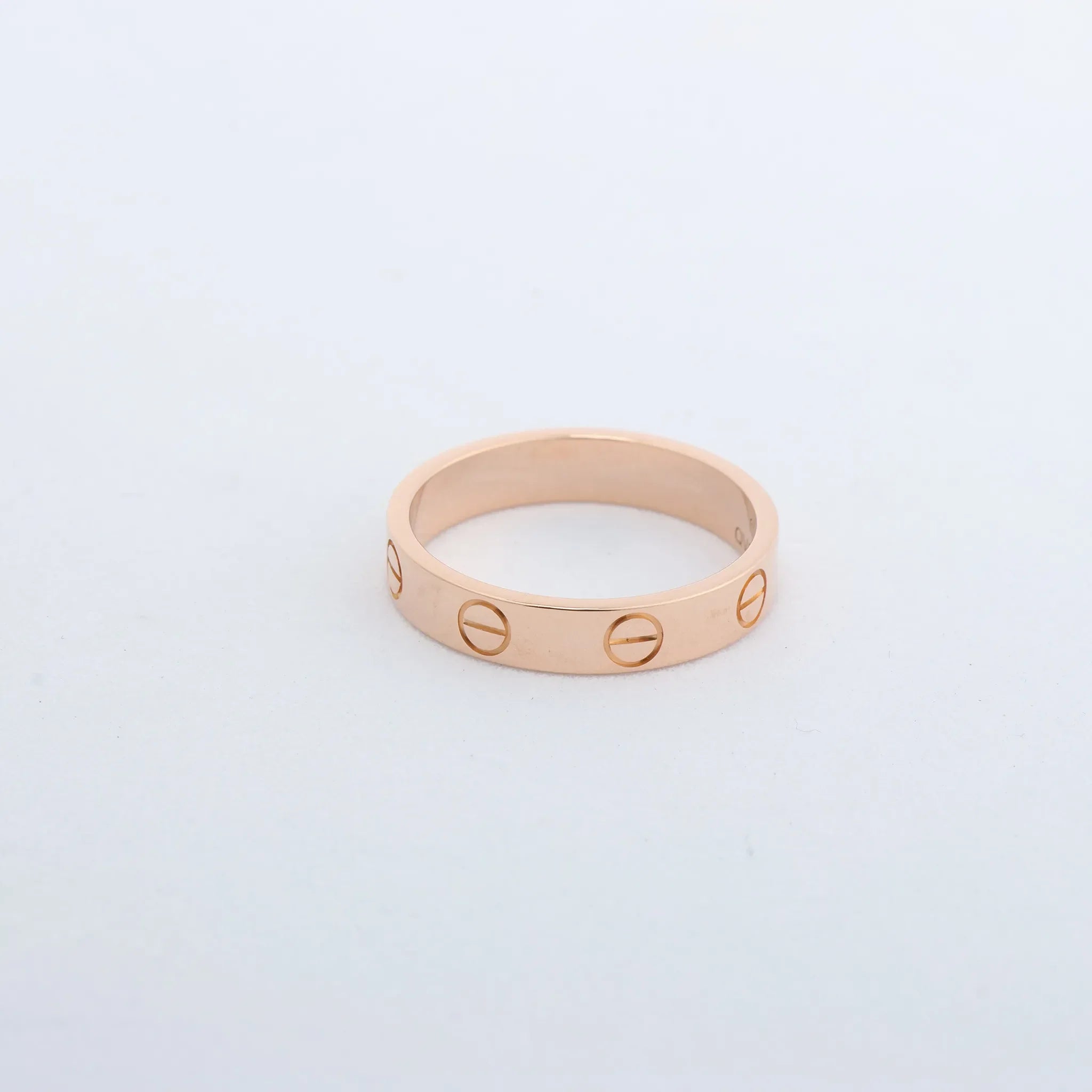 Cartier Mini Love Ring 750(PG) 3.2g 51 QVO496