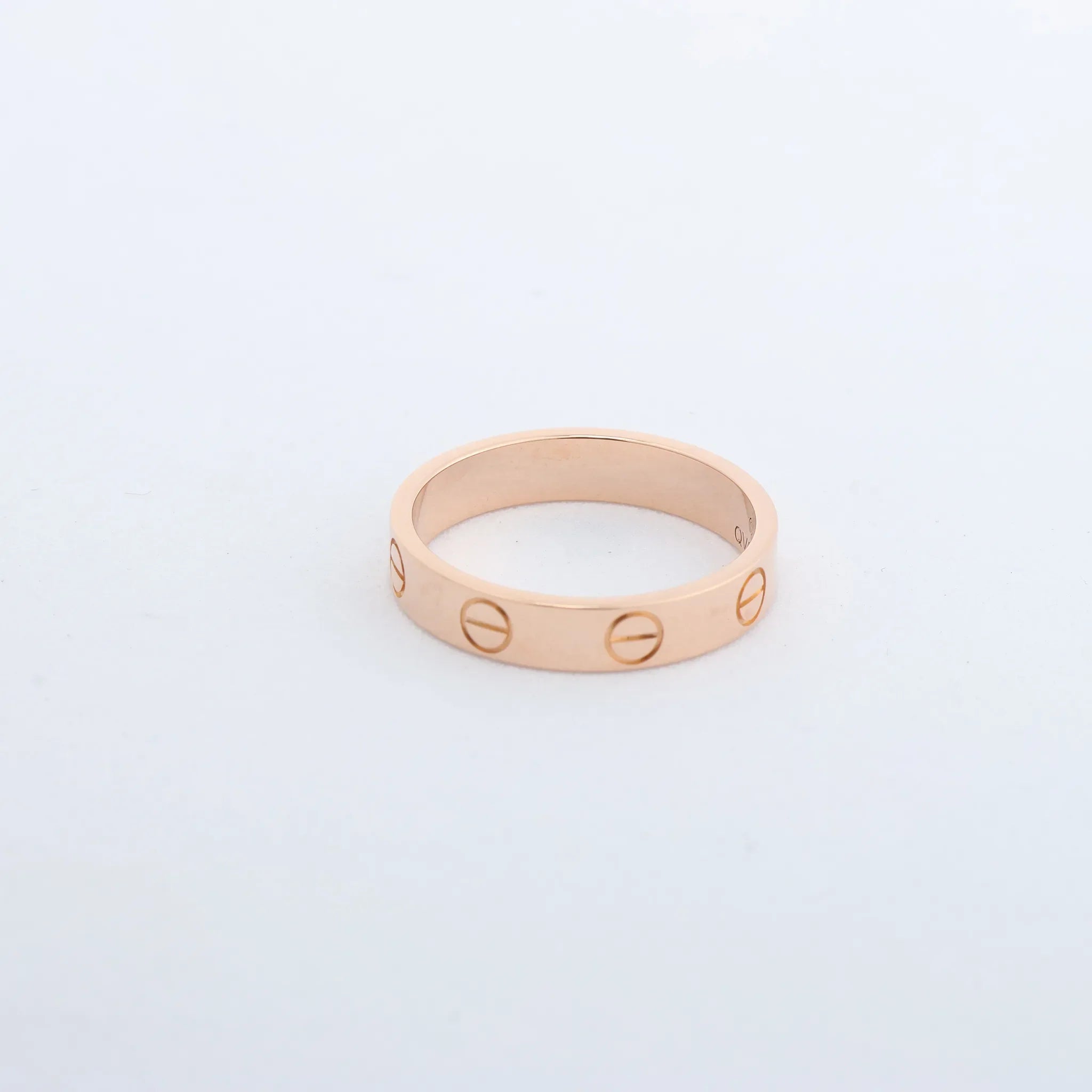 Cartier Mini Love Ring 750(PG) 3.2g 51 QVO496