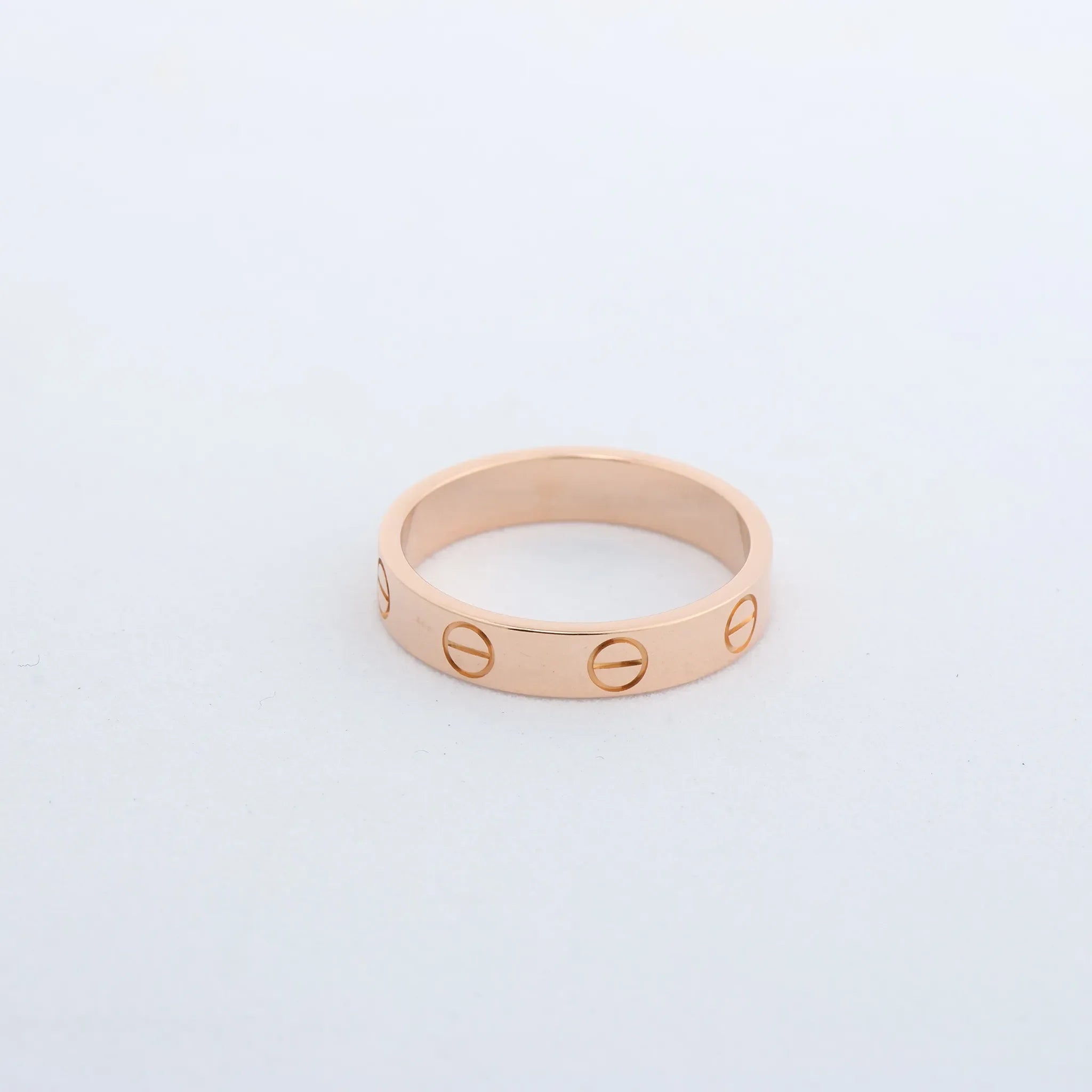 Cartier Mini Love Ring 750(PG) 3.2g 51 QVO496