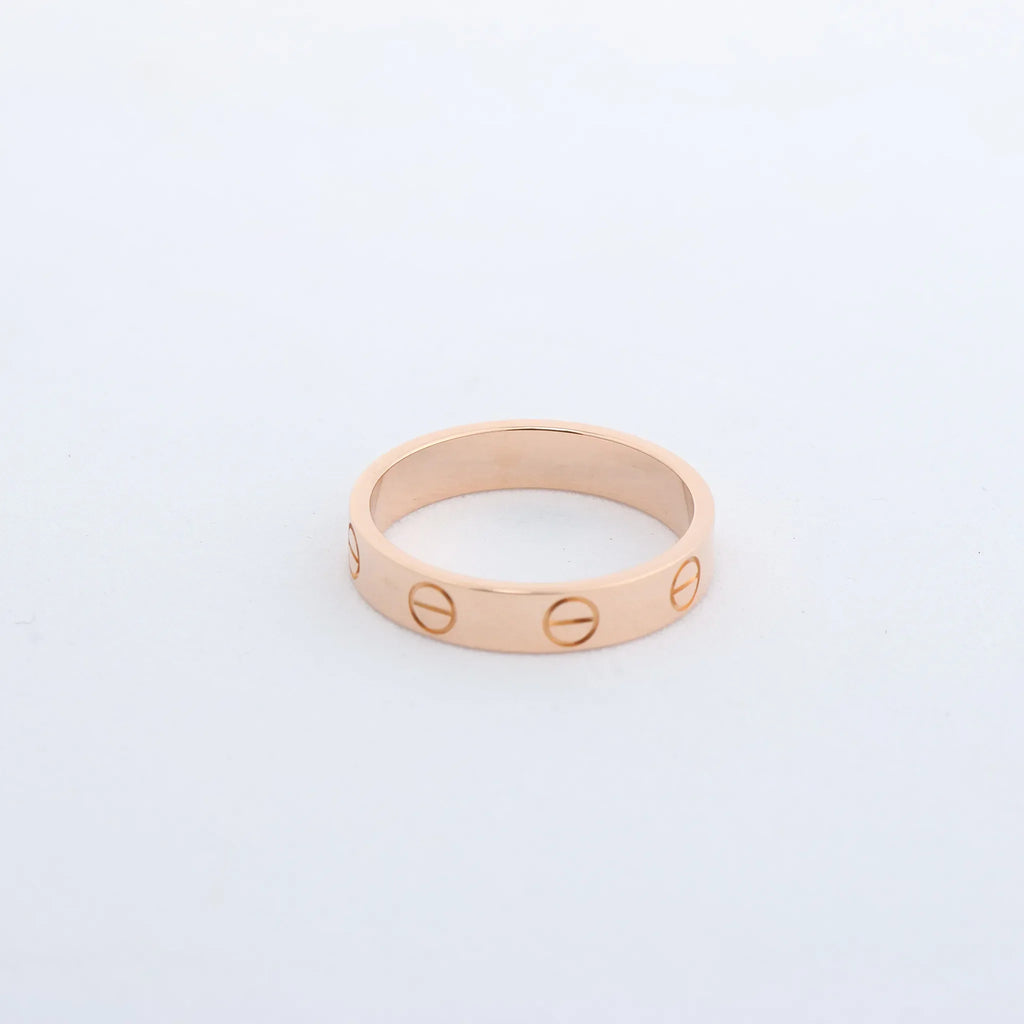 Cartier Mini Love Ring 750(PG) 3.2g 51 QVO496
